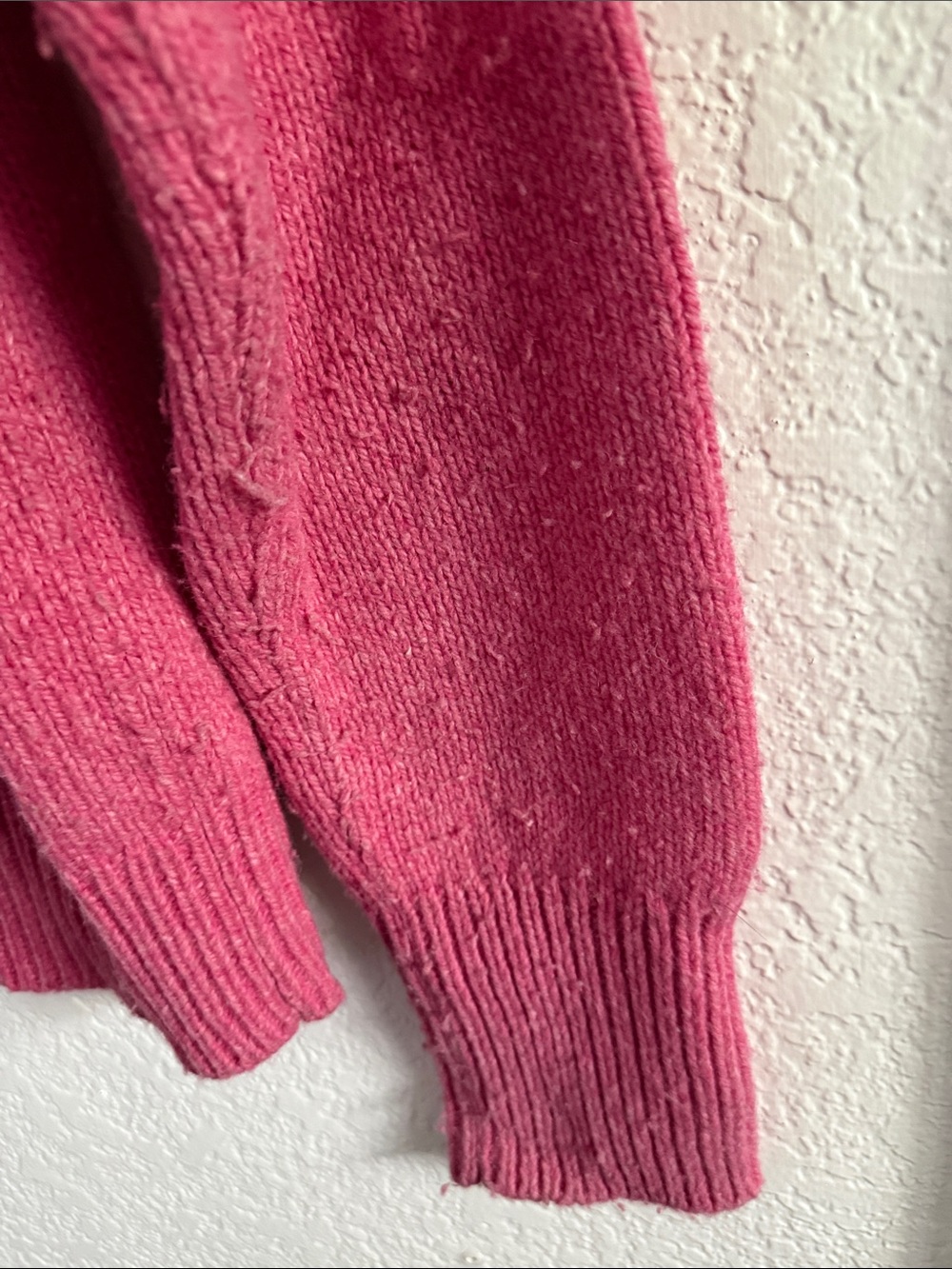 Alex Mill Deep Raspberry Raglan Crewneck Sweater - Picture 5 of 5
